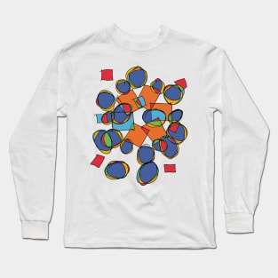 Doodle Abstract Art Long Sleeve T-Shirt